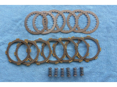 spojka lamela plech pruzina sada na motory